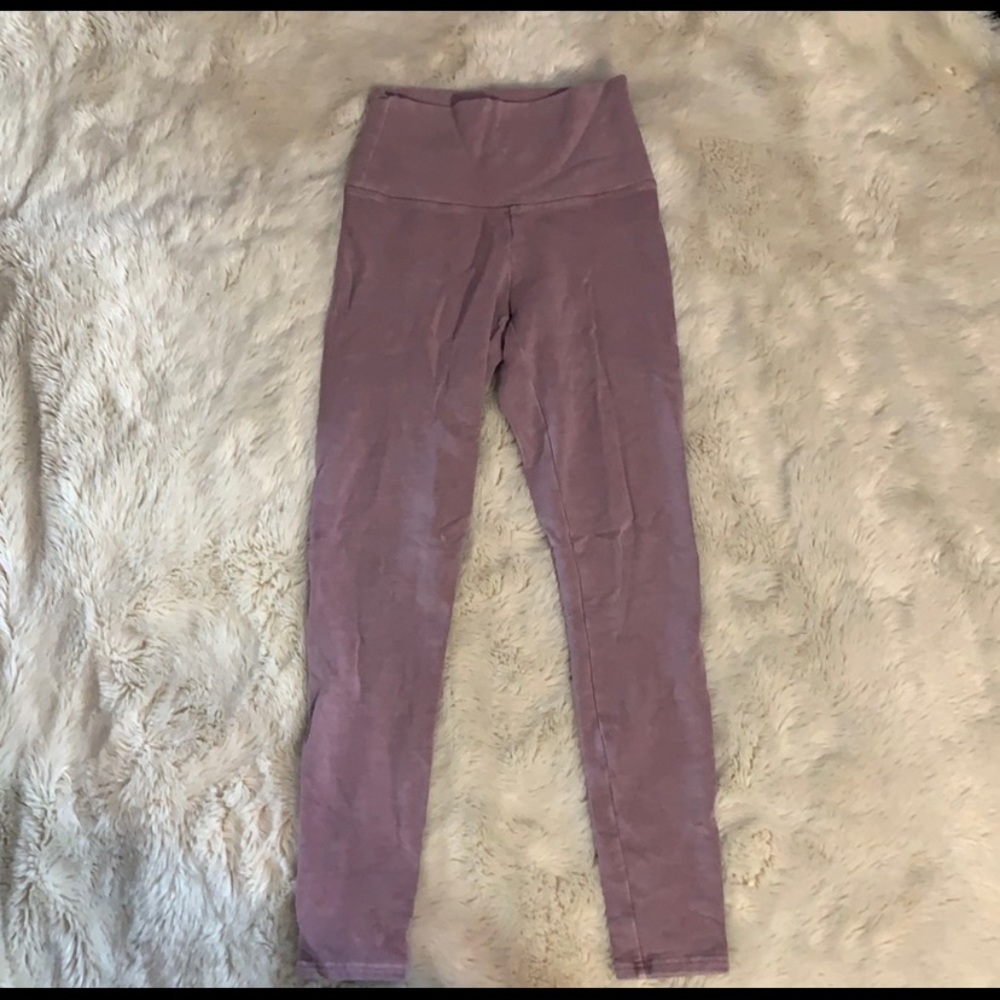 Pink TNA leggings hardly warn